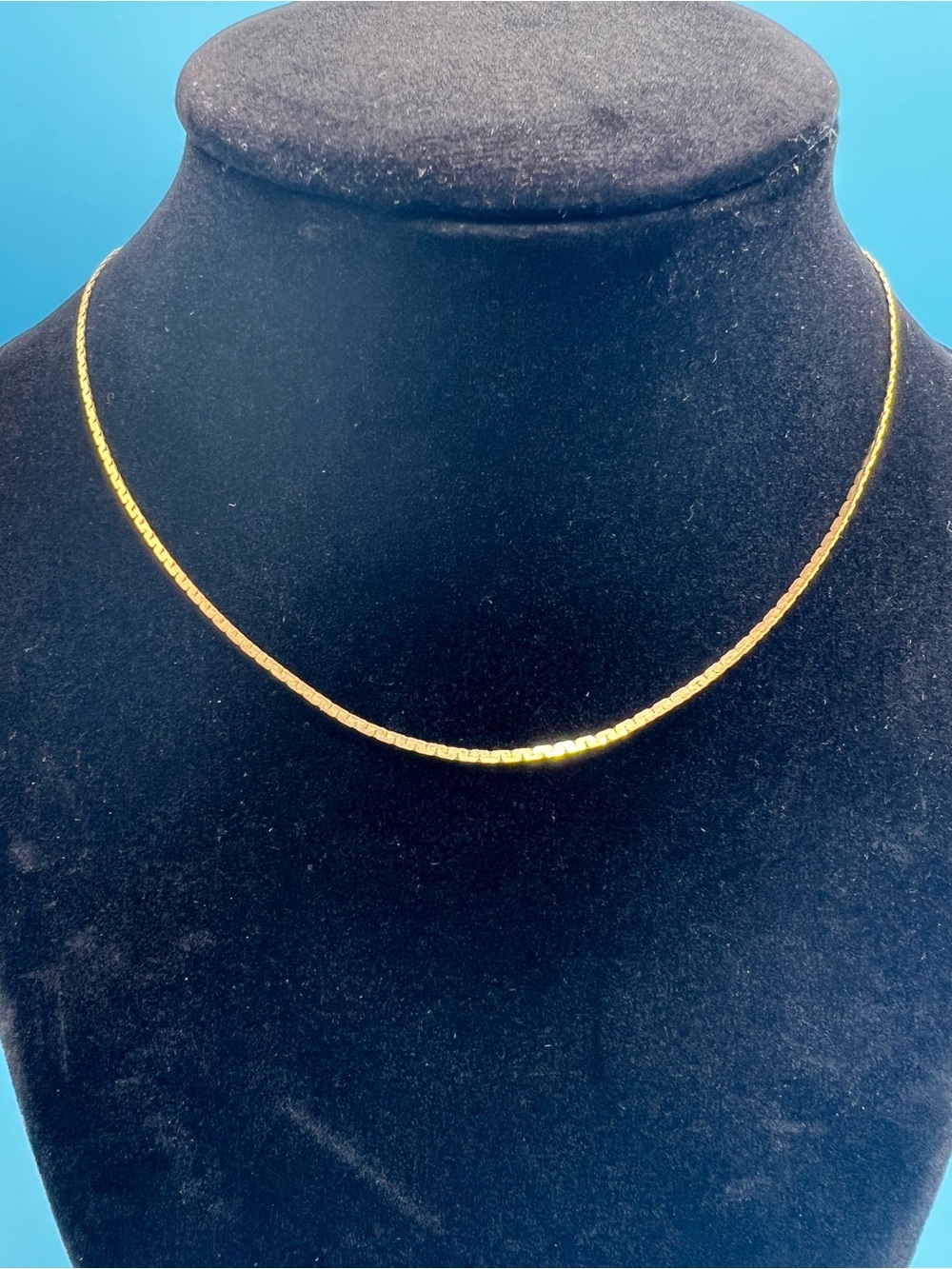 Gold Herringbone Necklace - Women Jewelry